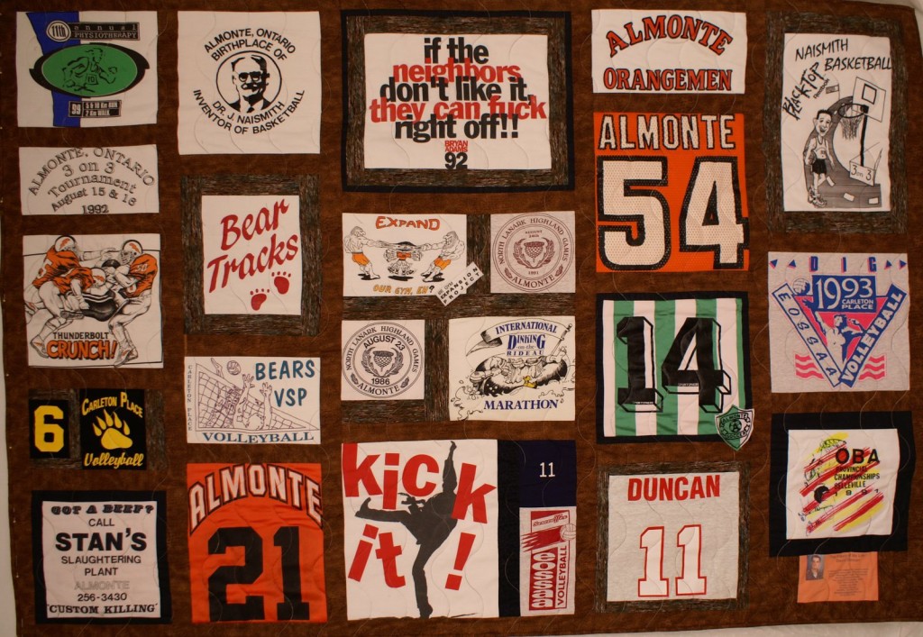 The Fabric of my Life Series - Dave's Memory Quilt