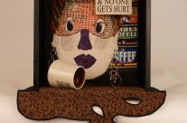 ‘Coffee Jolt’ – Quilt Art Assemblage