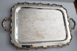 Large Silver Tray
