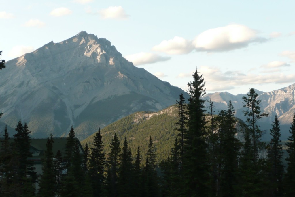 View near Banff AB
