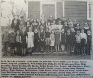 Glen Tay Public School, SS#3 Bathurst Township, Lanark County